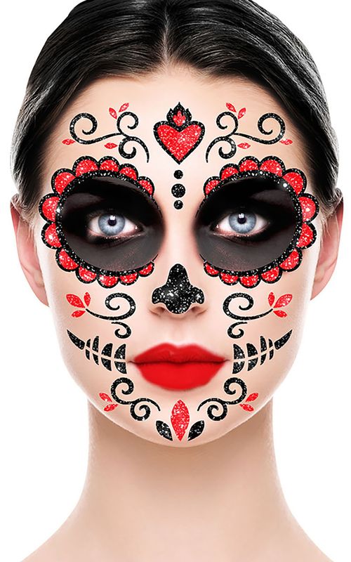 Catrina Glitter Face - 20x20cm