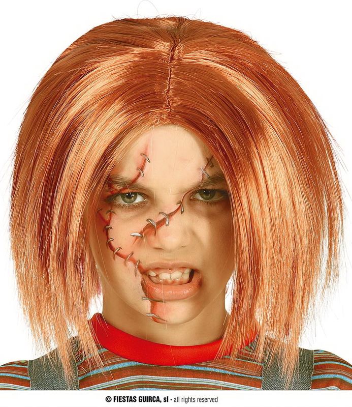 Chucky Killer Doll Wig - Child One Size