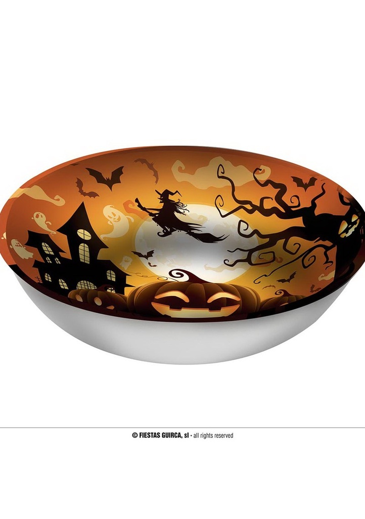 Halloween Pumpkin Bowl 27x9cm