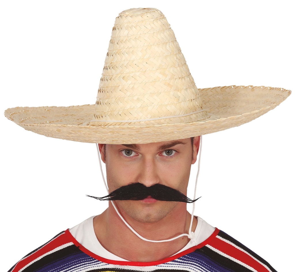 Straw Natural Mexican Hat Natural 50cm