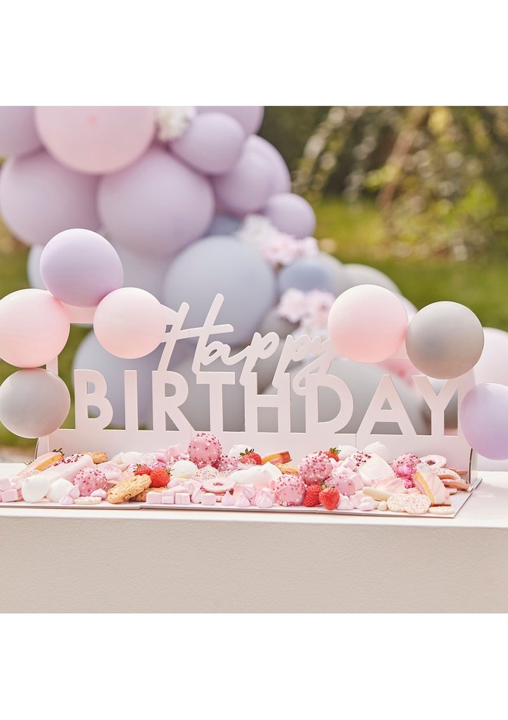 Happy Birthday Grazing Board - 56cm x 63cm