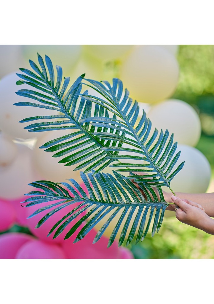 [TI-106] Palm Leaf Foliage Stems Decoration Kit 50cm - 3pk