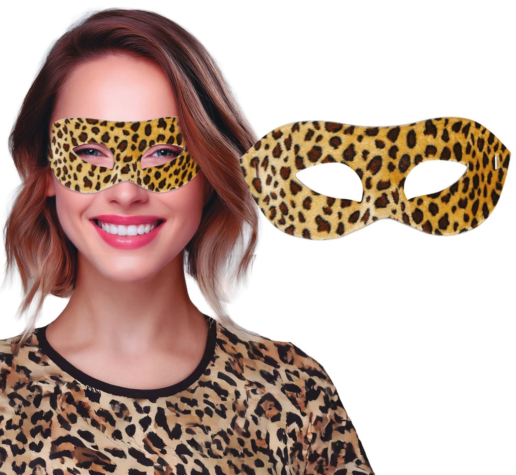 Leopard Mask - Adult One Size