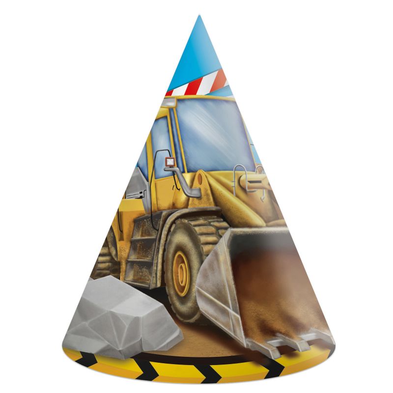 Construction FSC Paper Hats - 6pk