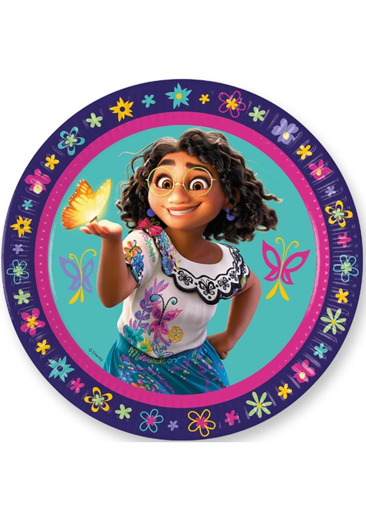 Encanto FSC Paper Plates Next Generation Large 23cm - 8pk