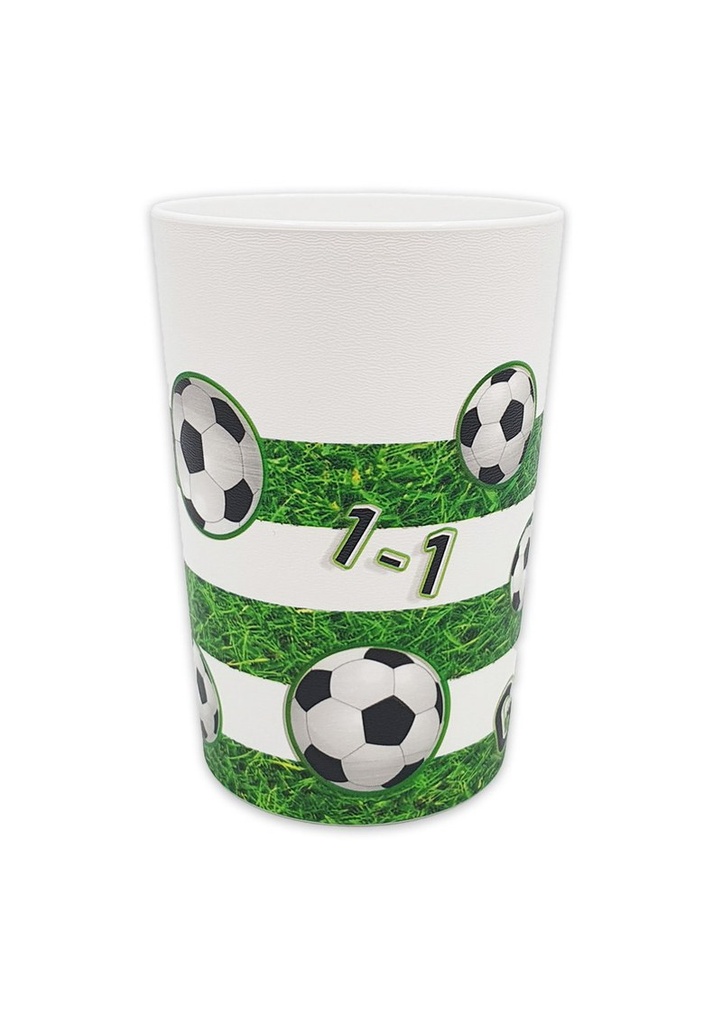 Football Party Reusable Cups 230ml - 2pk