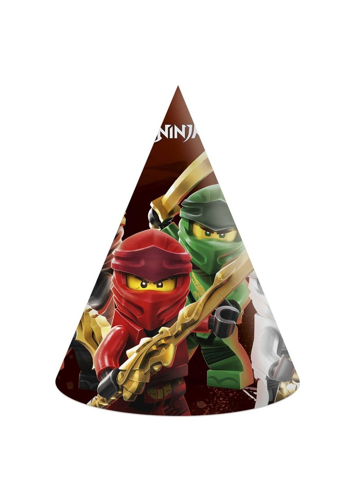 Lego Ninjago FSC Paper Hats - 6pk