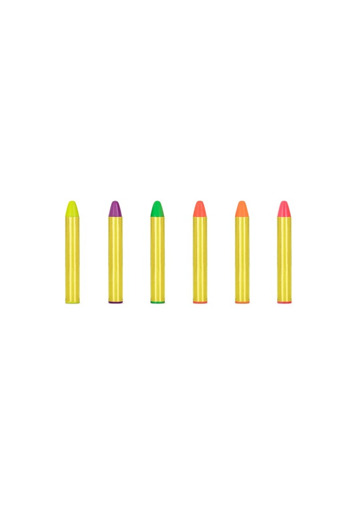 [KDT1] Face Paint Crayons (1pkt / 6pc)