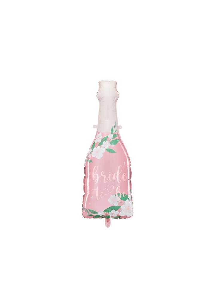 Foil Balloon Bottle Bride To Be, 49.5x108.5cm