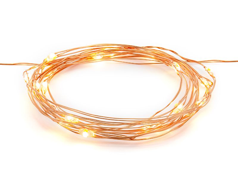 Decorative Led Lights, Copper, 1.90M