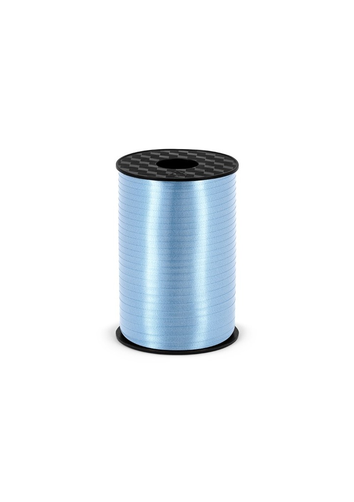 Plastic Ribbon, Sky-Blue, 5mm/225M