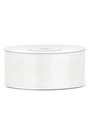 Satin Ribbon, Light Cream, 25mm (Sold Per Metre)