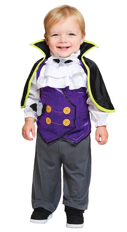 Dinky Dracula Costume - Age 6 to 12 Months