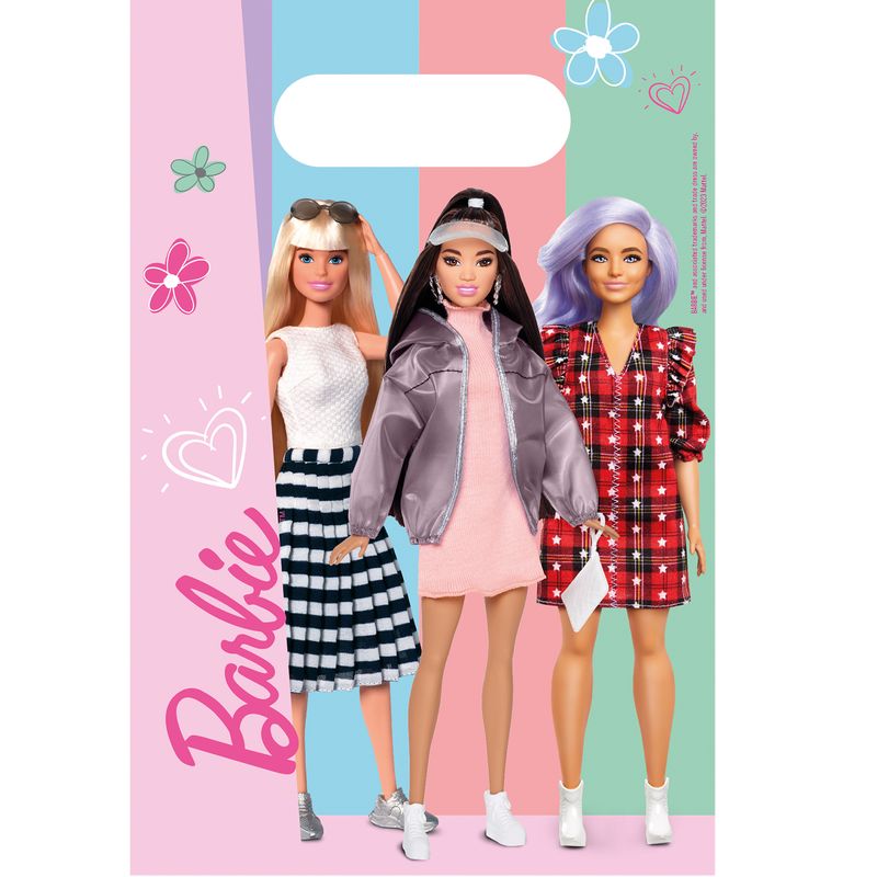 Barbie Sweet Life Loot / Party Bags (23,6 x 15,8cm) - 8pk