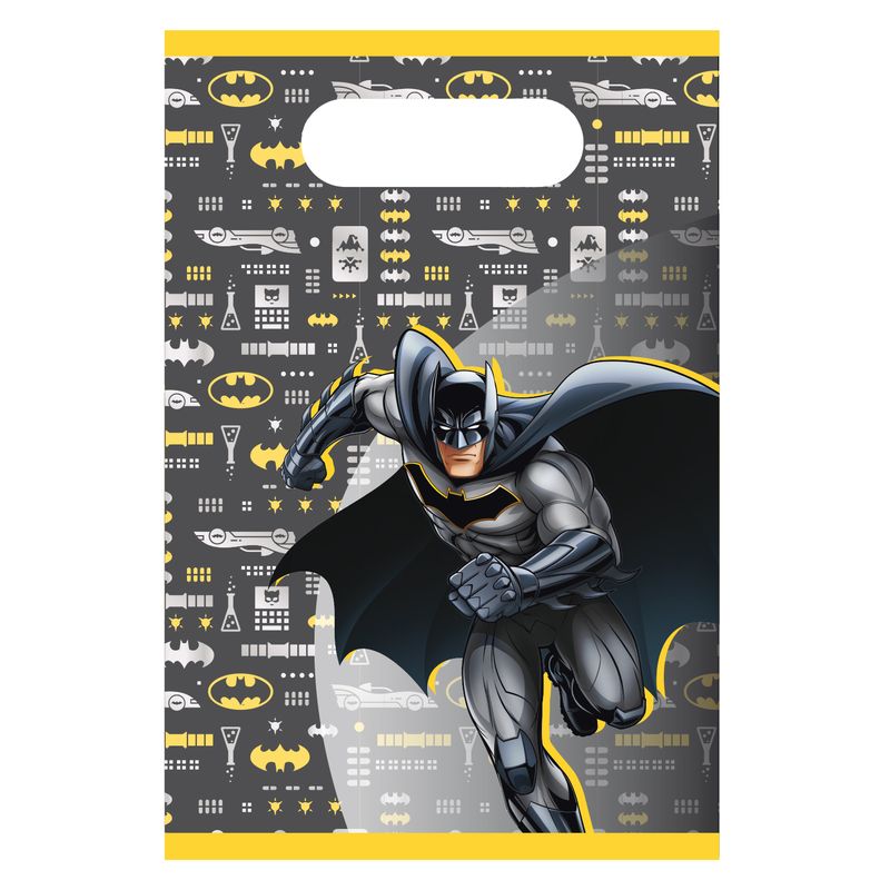 Batman Paper Loot / Party Bags (15.8 x 23.6cm) - 8pk