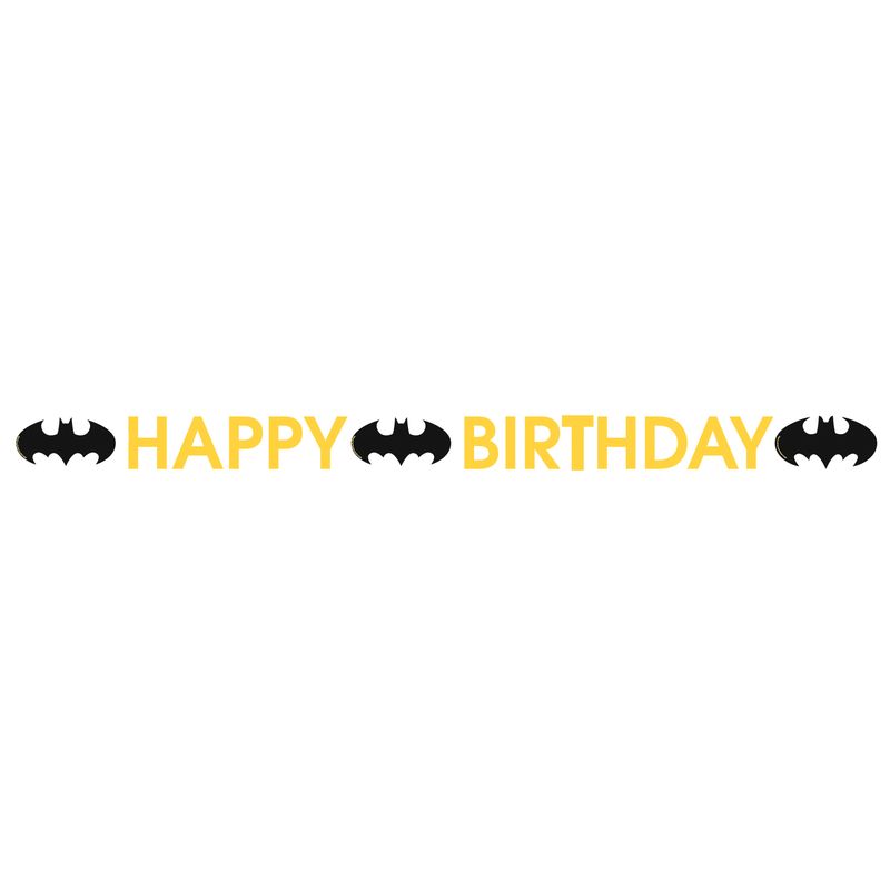 Batman Letter Banner (180 x 11cm)
