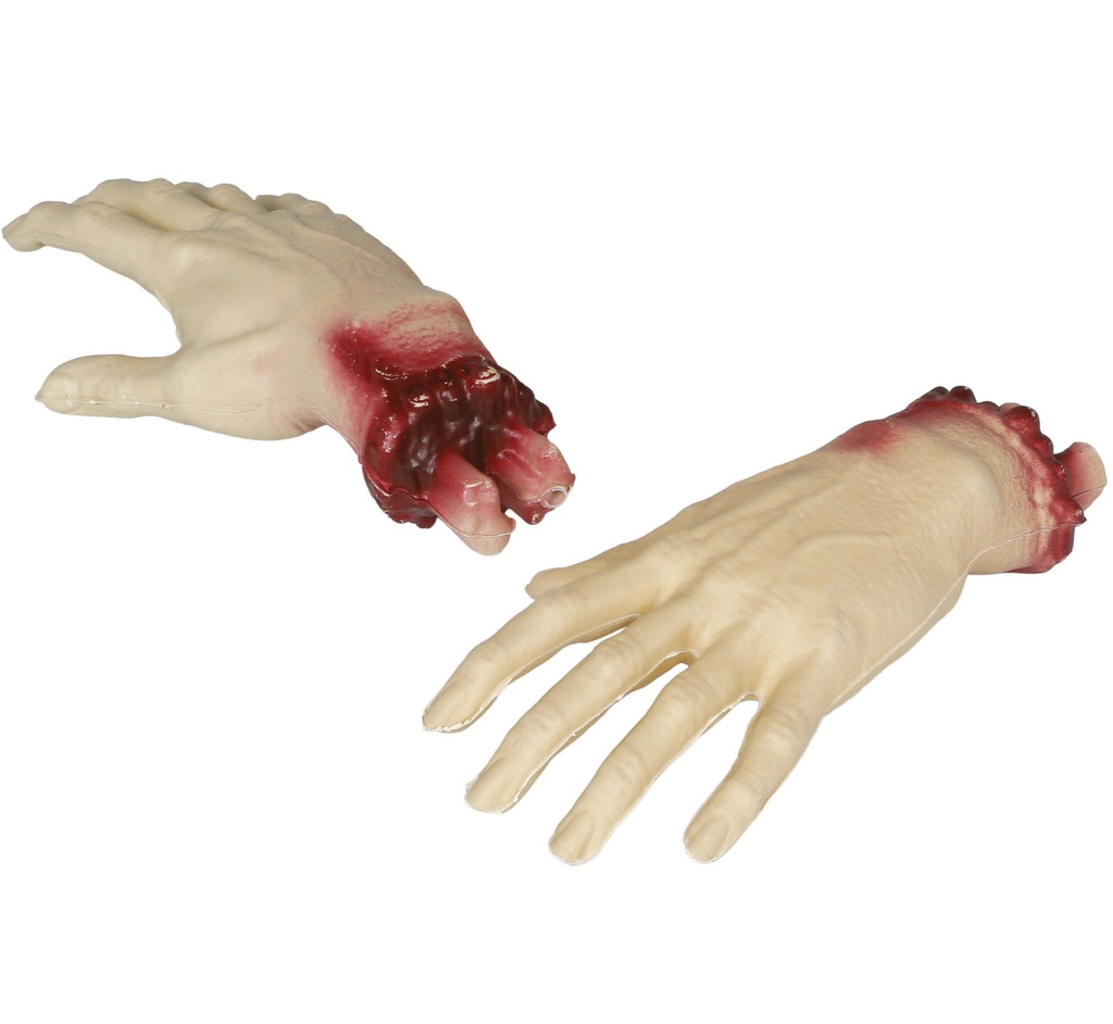 [29844] Halloween PVC Hand 22cm - 1pc