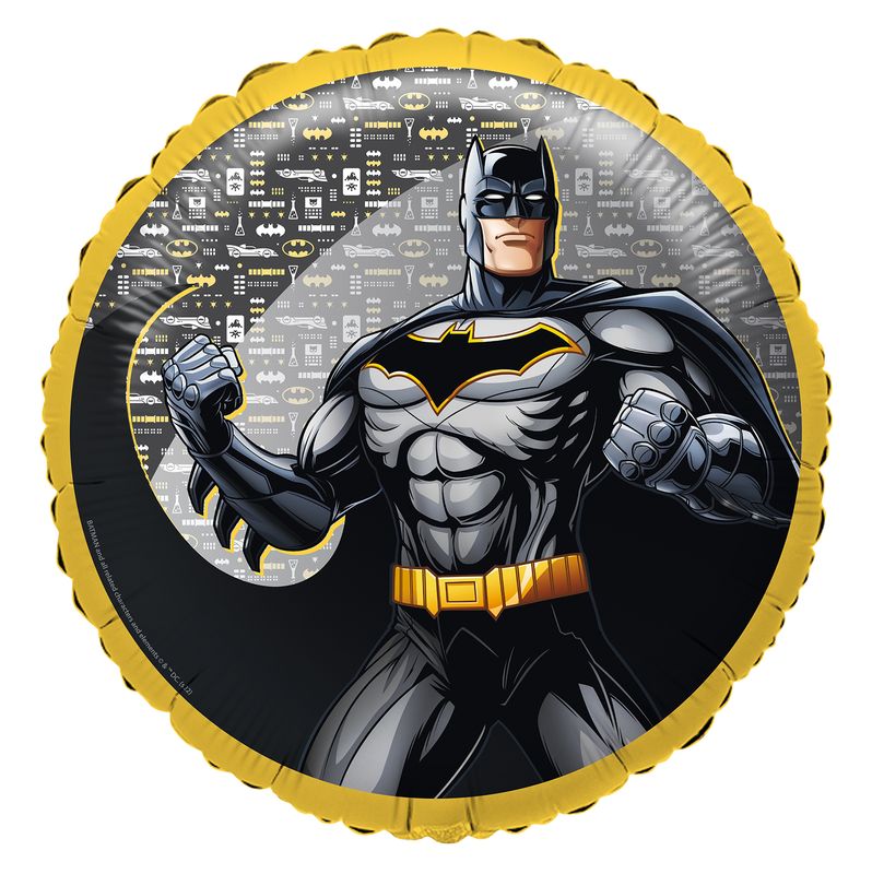 Batman Round Foil Balloon - 43cm
