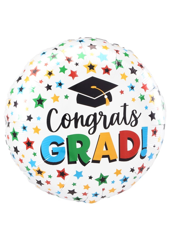 Multi Coloured Congrats Grad - 43cm