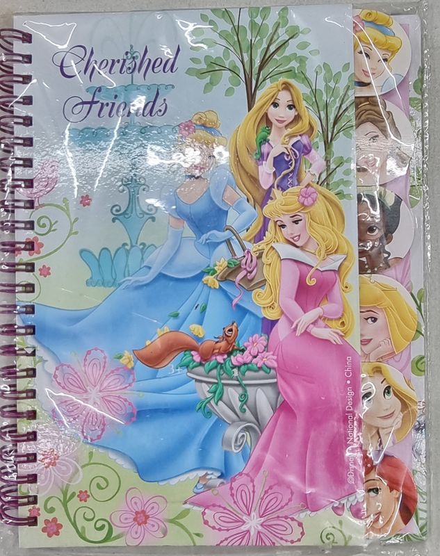 [813343] Disney Princesses Notepad 21.5cm x 17.5cm