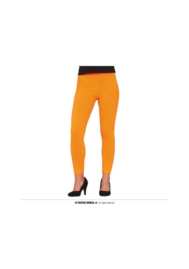 Leggings Neon Orange - Adult One Size