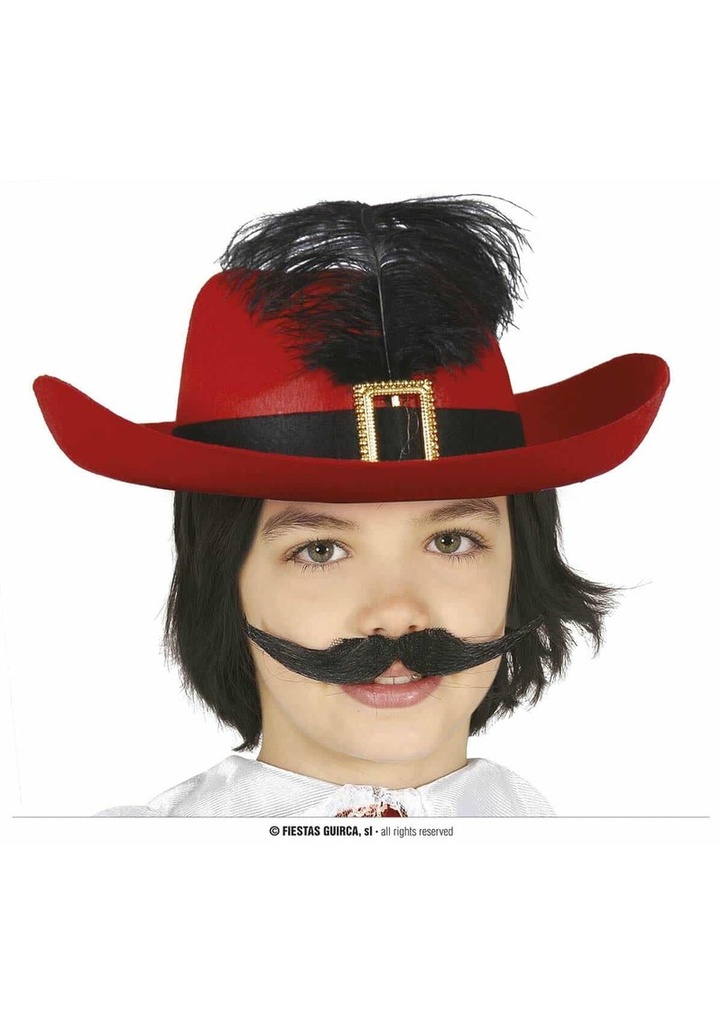 Musketeer Captain Hook Hat - Child One Size
