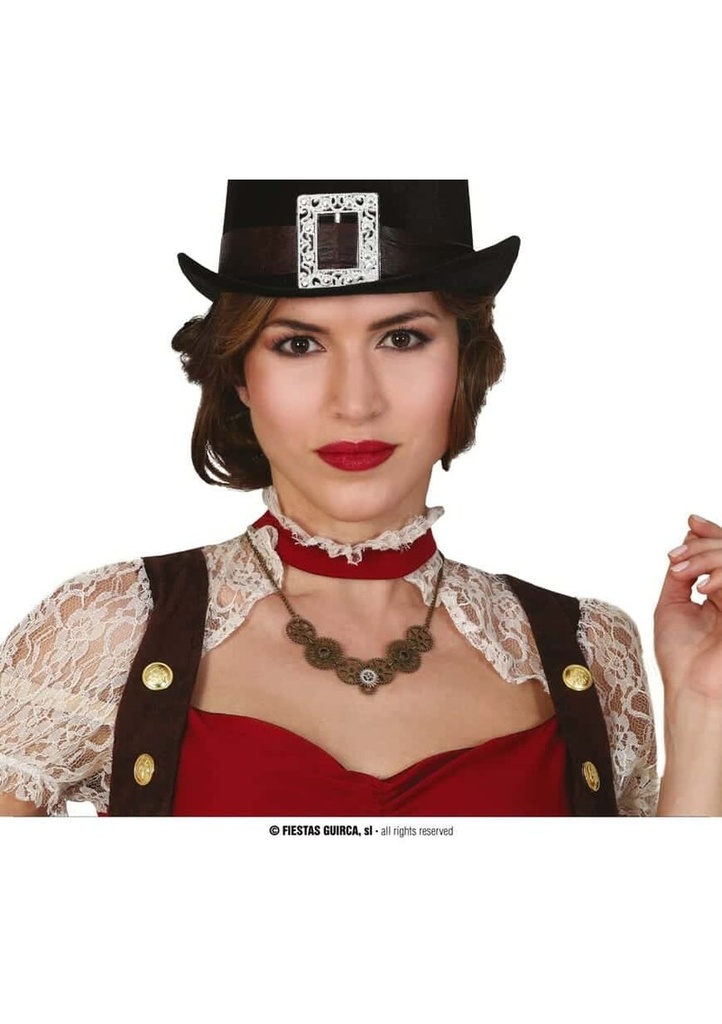 Steampunk Gear Necklace