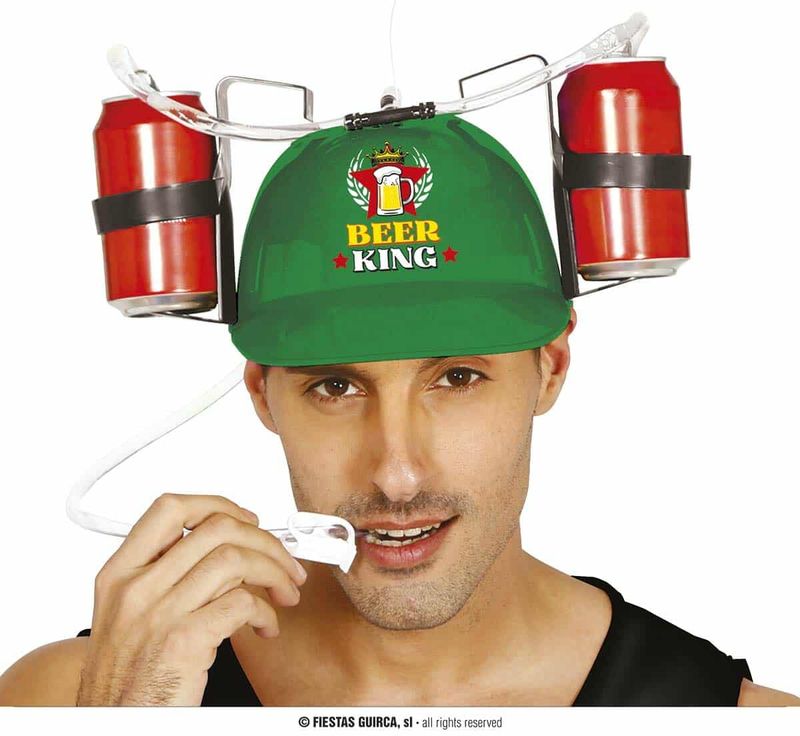 Bachelor Party Beer King Helmet