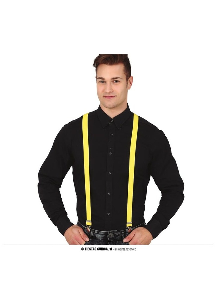 Yellow Suspenders Braces