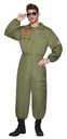 Fighter Pilot Jumpsuit Man Costume - Adult Size Large