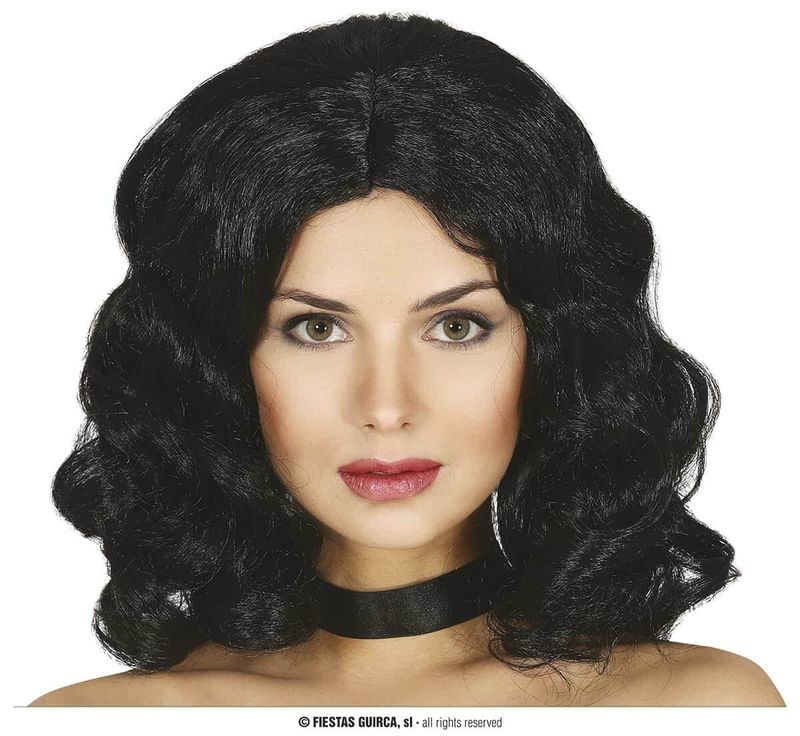 Black Mane Wig - Adult One Size