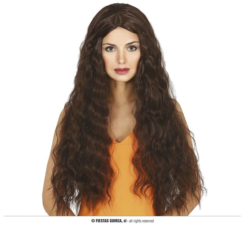Brown Wig (48024) - Adult One Size