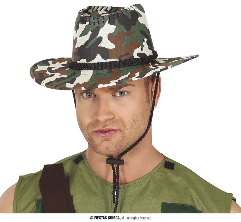 Camouflage Hat - Adult One Size