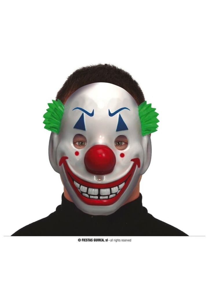Smiling Clown Mask - Adult One Size