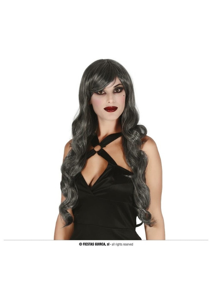 Grey Long Wig - Adult One Size