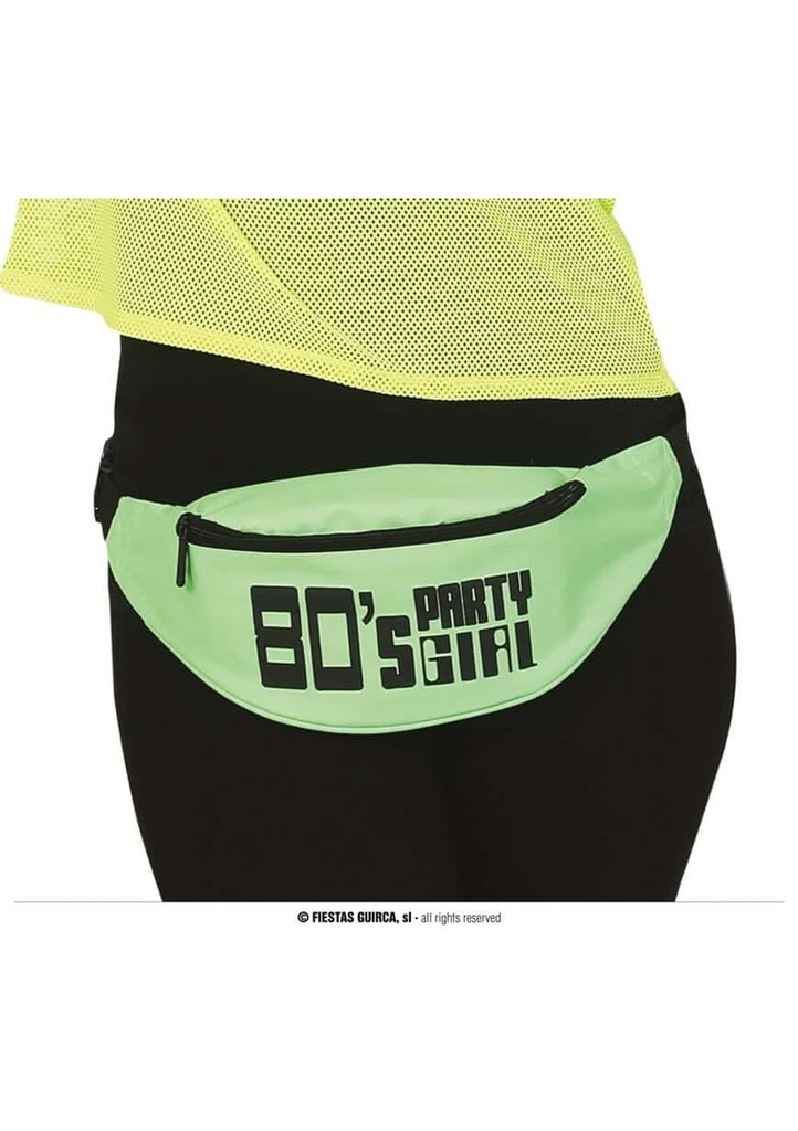 Green 80s Belt Pouch Fanny Pack