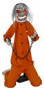 Halloween Zombie Prisoner With Light Sound & Movement 105cm
