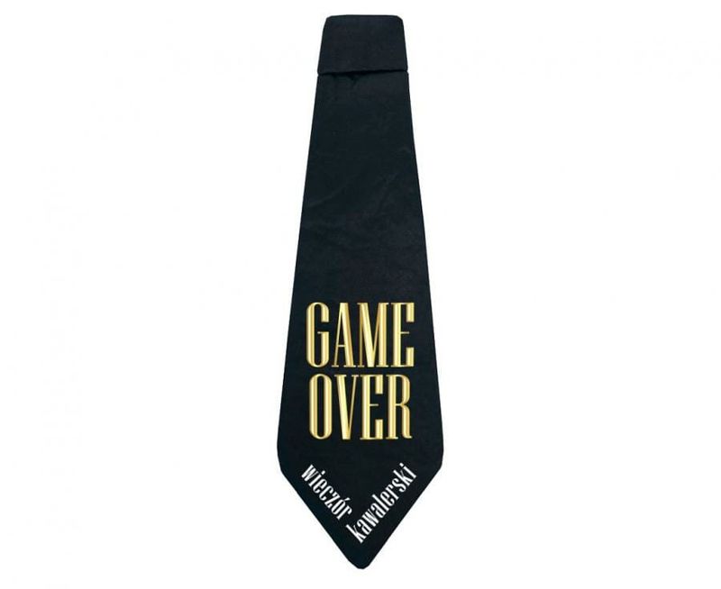 Bachelor Party Tie Game Over - 10x32cm