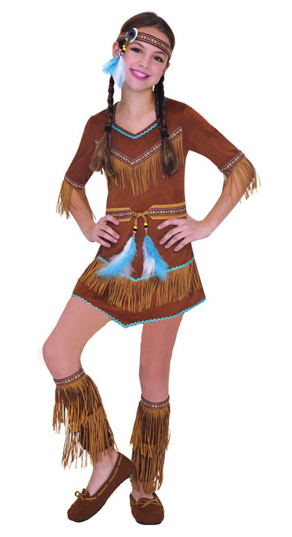 Dream Catcher Indian Costume - Age 4 to 6 Years