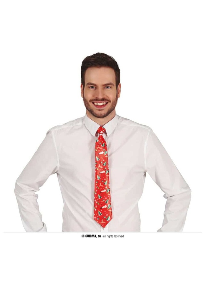 Red Christmas Tie - 45cm