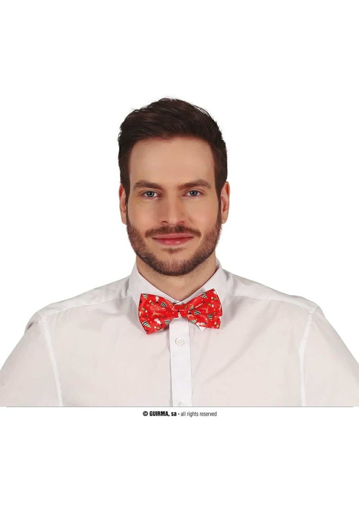 Red Christmas Bow Tie - 12cm
