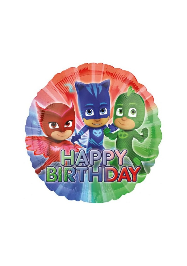 PJ Masks Happy Birthday Foil Balloon - 43cm