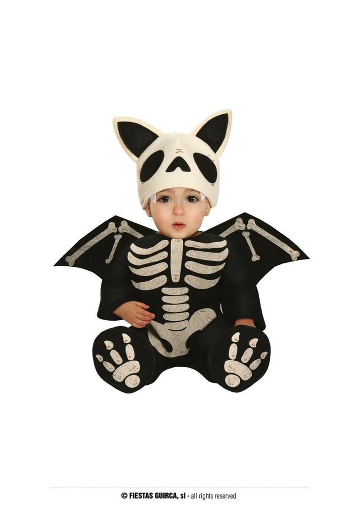 Skeleton Baby Halloween Costume - Age 18 to 24 Months