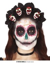 Diadem Headband With Four Skuls