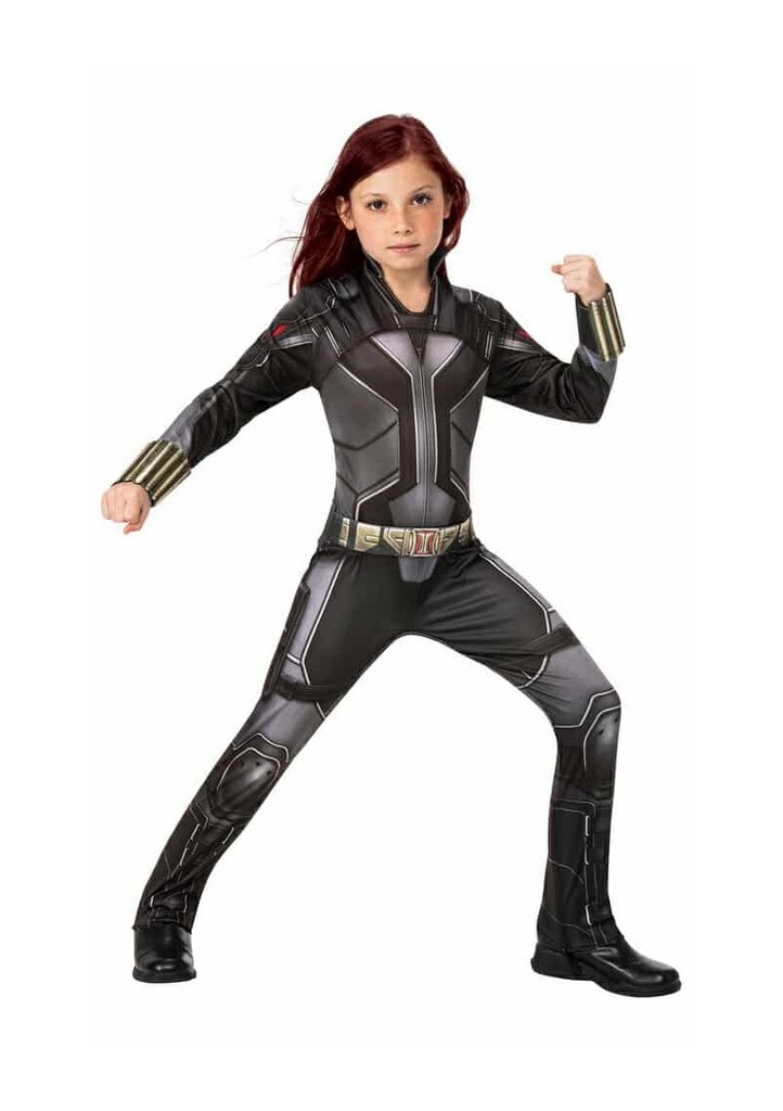 Official Licensed Black Widow - Age 3 to 4 Years (Small)