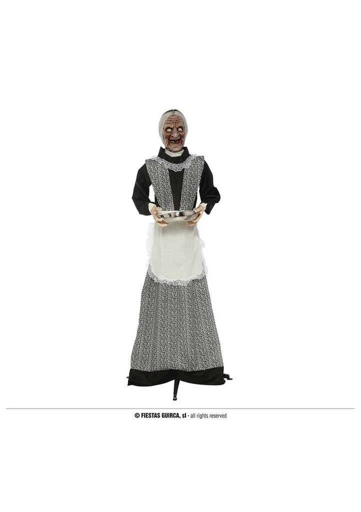 [24049] Zombie Maid With Light & Sound - 155cm