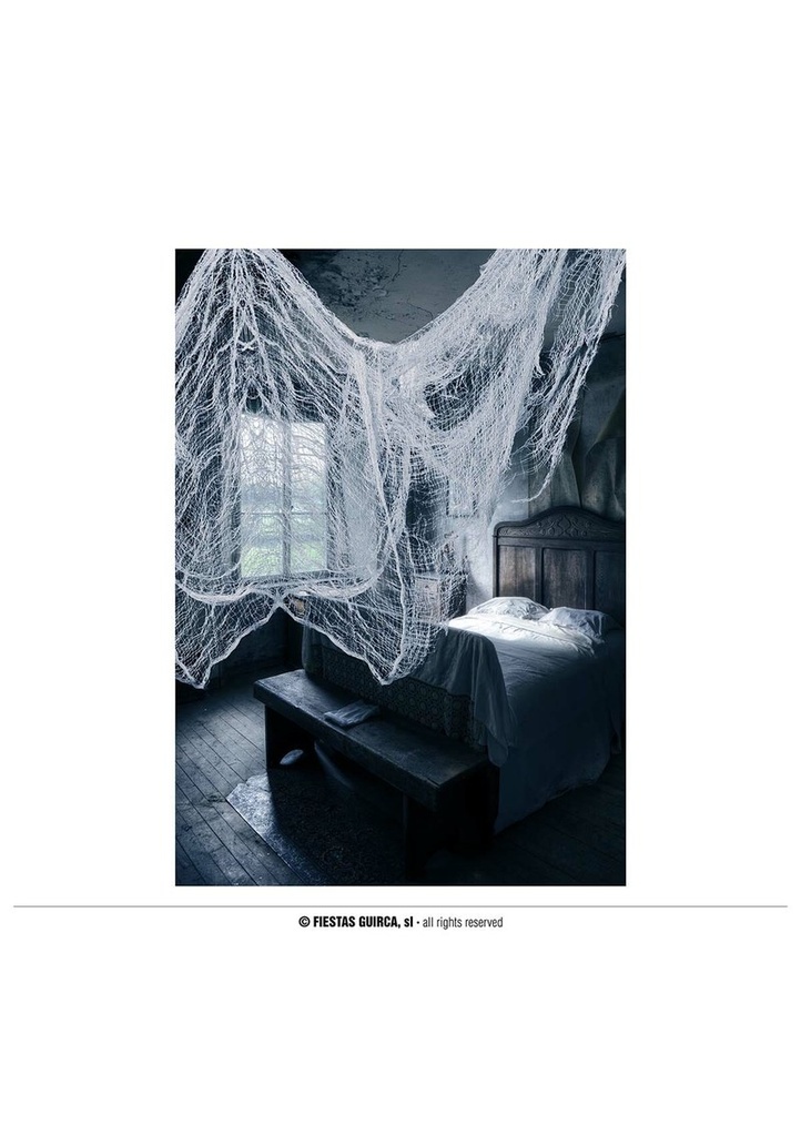 Halloween White Fabric – 76 x 228cm