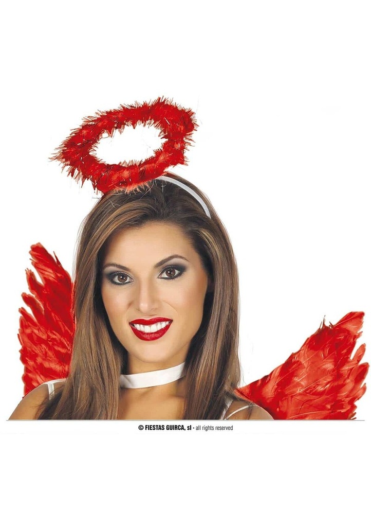 Red Angel Halo Headband