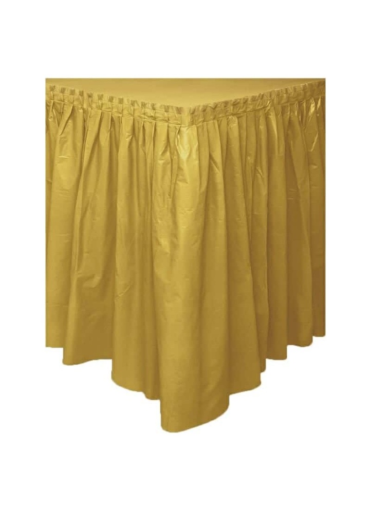 Table Skirt (29"x14ft) - Gold