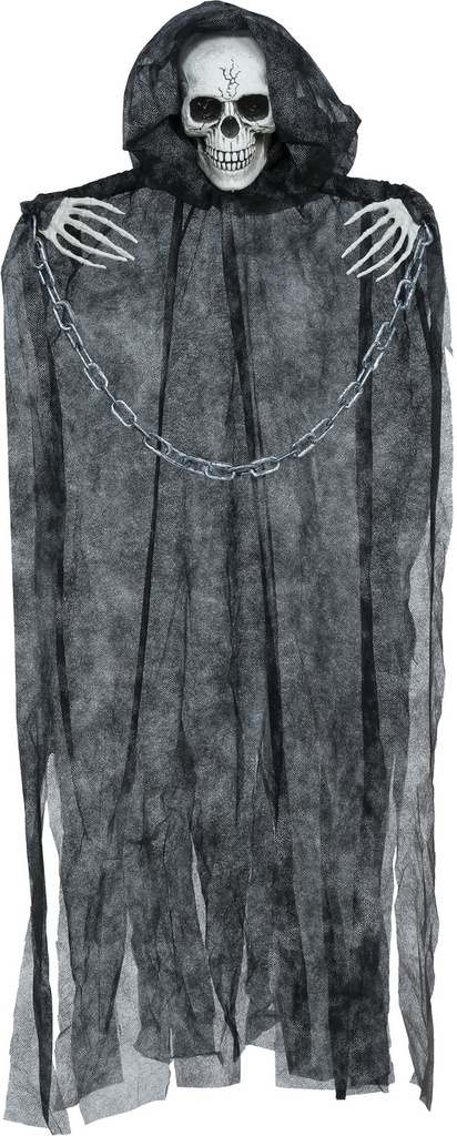 Halloween Hanging Skeleton With Chain 90cm
